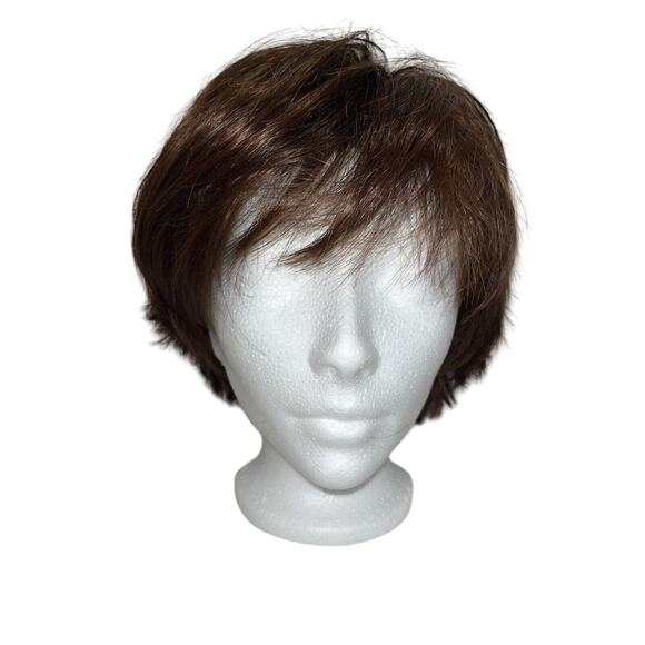 ARIA Wig by TRESSALLURE, Sheer Plum Basic Cool Comfort Cap Chic and Messy 3 - Picture 7 of 12